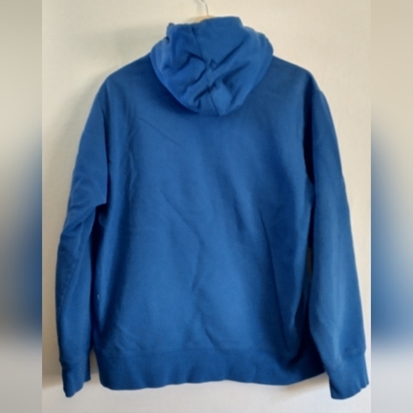 The North Face Large Pullover Royal Blue Men's Hoodie Sweatshirt - Picture 3 of 3